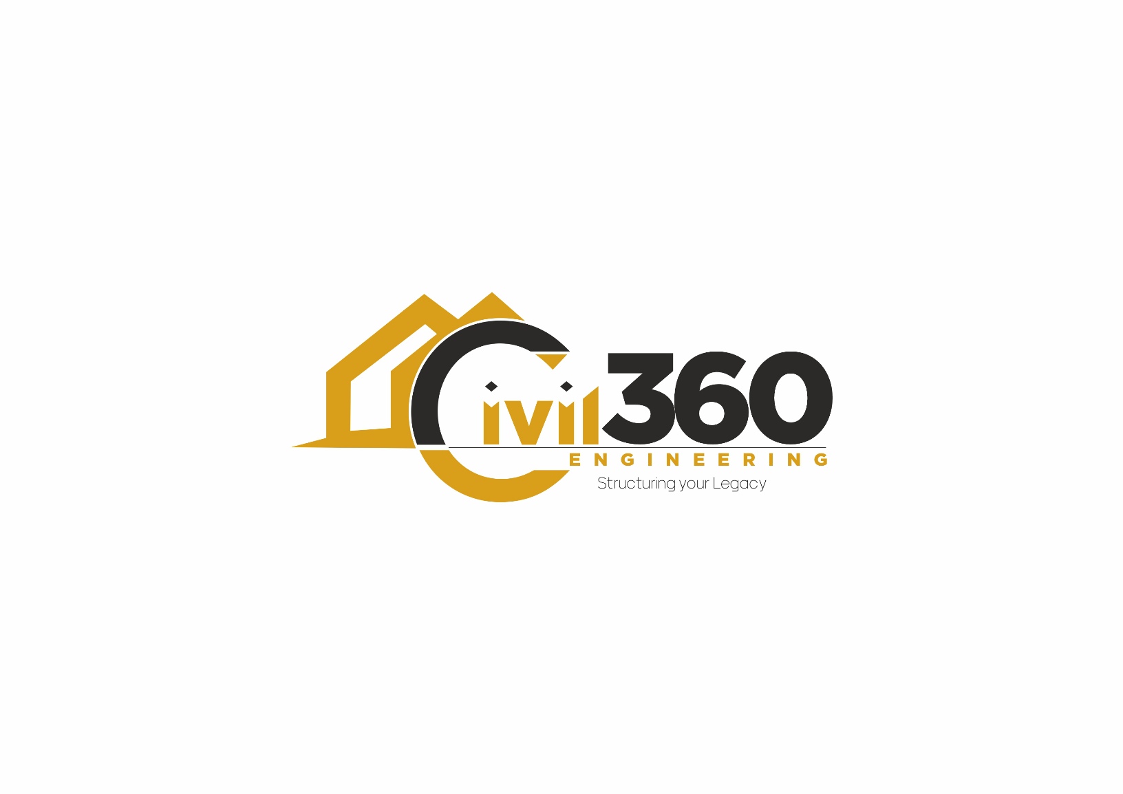 Civil360 engineering logo
