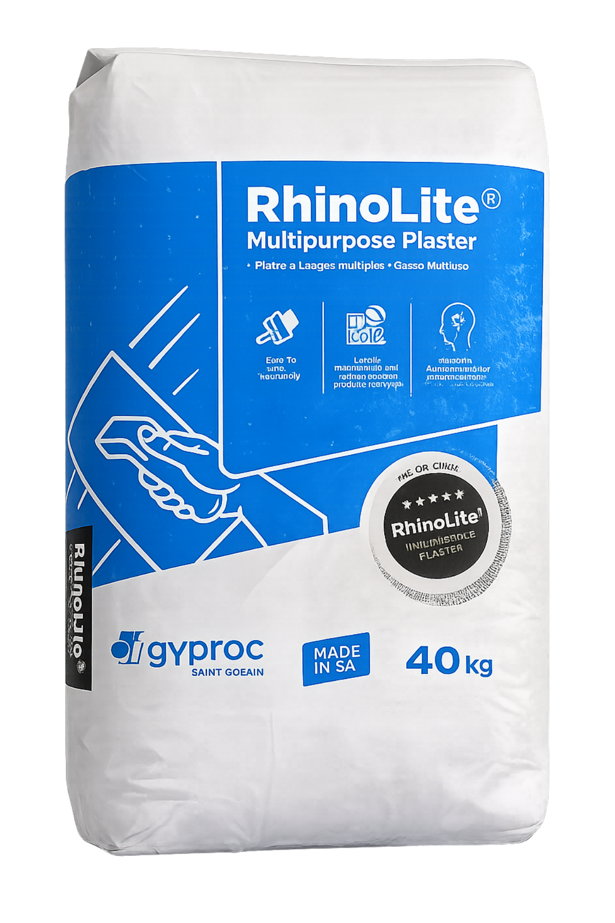 RhinoLite Multipurpose Plaster 40kg