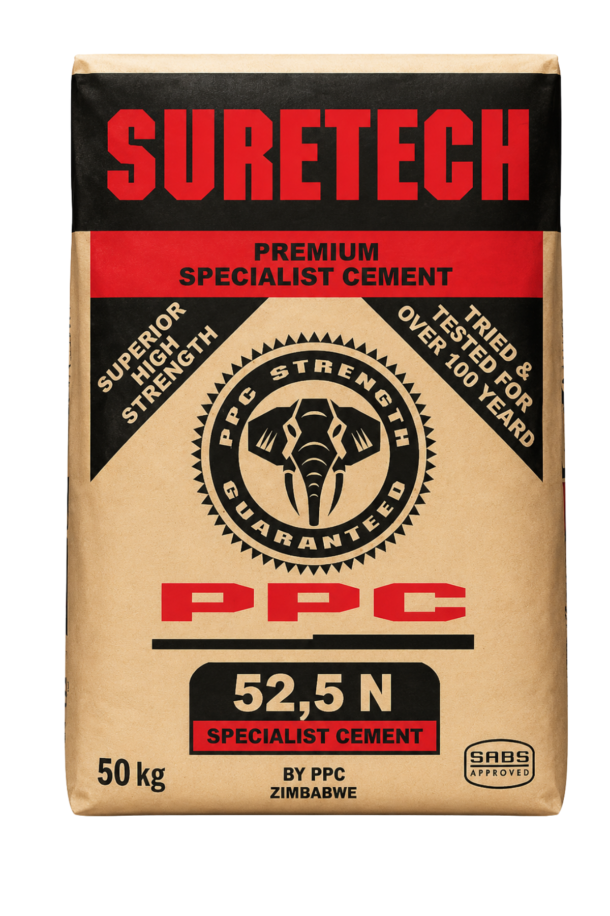 PPC SURETECH 52.5N Cement